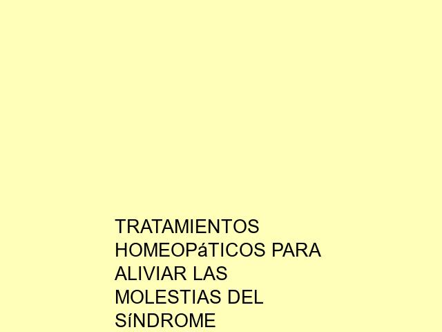 Tratamientos homeopáticos para aliviar las molestias del síndrome premenstrual (SPM)
